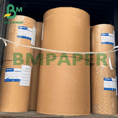 Papel Kraft de 75 gm branqueado para sacos de cimento 889 mm de largura