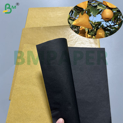 Papel de saco de frutas castanho para proteção de mangas