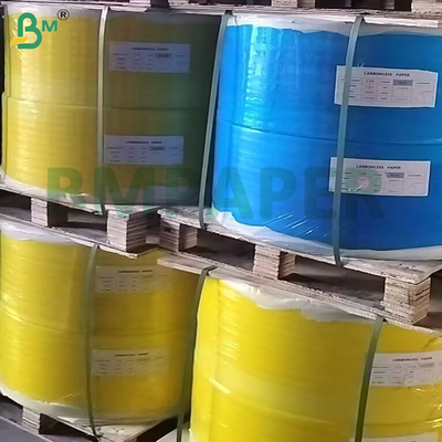 60 gm 65 gm 8,5 "X11" Branco / Rosa / Azul Papel de cópia sem carbono Para faturas de transporte recibos