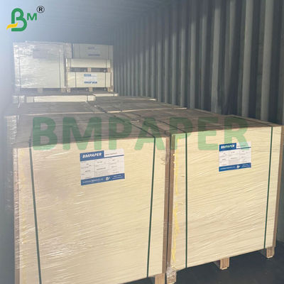 Cartão Paja Não Revestido Branco Marfim de 0,7mm 0,9mm Para Base de Copo 70 x 100cm