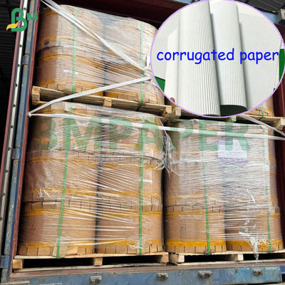 Papelão Ondulado F Flauta Branco de Face Única de 1,1mm para Embalagem de Cartão 787 x 1092mm