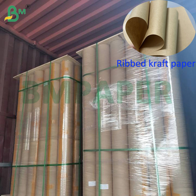 50g 60g 1 Lado Papel Kraft Marrom MG Canelado Para Embalagem de Alimentos 60cm de Largura