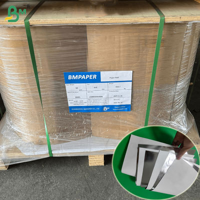 Papel de alumínio prateado de qualidade alimentar 56g 70g para embrulho de hambúrguer 760mm