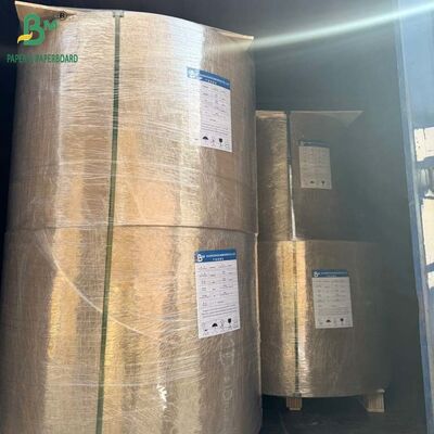 Papel de vidro transparente e seguro para alimentos 35GSM 40GSM para embrulho de manteiga