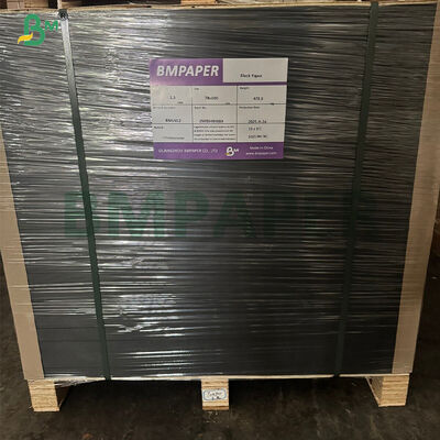 310 gm textura de superfície premium hang tag cartão preto 889 * 635mm