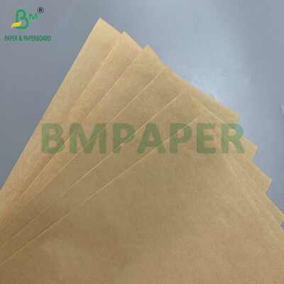 Papel Kraft de Alta Elasticidade 80gsm 90gsm Marrom/Branco para Embalagem de Pó Industrial