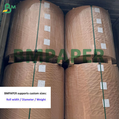 papel de cópia alto Rolls da brancura 80gsm enorme 1055mm 914mm, brilho 102%-106%