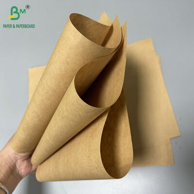 Papel Kraft Saco Virgem Cor Marrom 70gsm 80gsm Para Sacolas de Loja 80cm 90cm