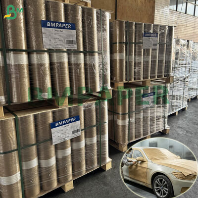 50 gm de papel kraft para pintura de automóveis impermeável 60 cm x 50 m