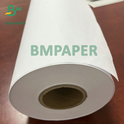 24" x 50 jardas de papel de plotador sem revestimento Rolls do CAD do papel de ligação do Inkjet de 20LB