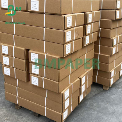 24" x 50 jardas de papel de plotador sem revestimento Rolls do CAD do papel de ligação do Inkjet de 20LB