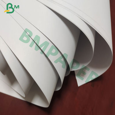 rolo de papel bond branco de 70# 80#, papel de impressão branco liso sem revestimento do offset