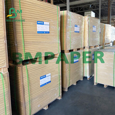 tampa branca lustrosa de 200G 250G Couche Art Paper Sheet For Booklet