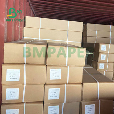 rolo do papel de plotador de 20lb CAD para a impressora a jato de tinta 36&quot; x imagem do espaço livre de 150 ft
