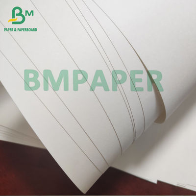 Placa de papel branca do copo do produto comestível 100gsm para o material dos copos do cone