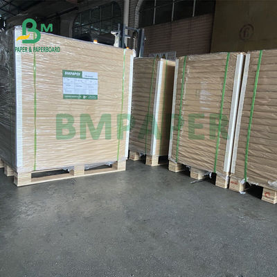 Brilho de seda 120gsm de papel 148gsm do texto branco do brilho C2S para a página 635 x 965mm do compartimento