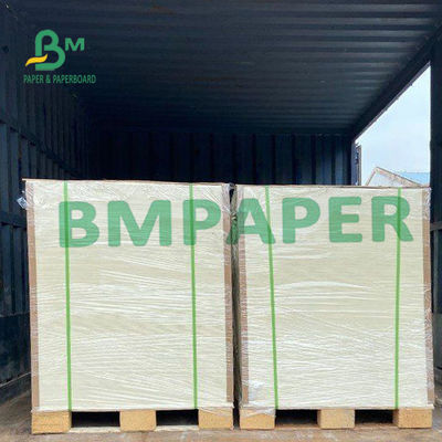 Material branco de pouco peso da polpa do Virgin do rolo 50gsm 53gsm do papel de ligação