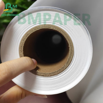 36&quot; rolo bond branco 3&quot; do papel de plotador de X 500 liso sem revestimento do núcleo
