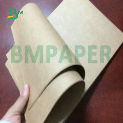 Folhas expansíveis 80gsm 90gsm do papel de embalagem de Brown do saco para fazer o saco do cimento