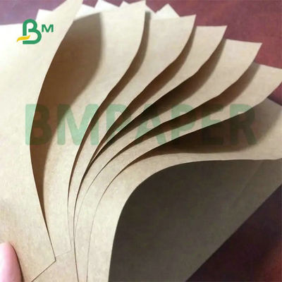 Folhas expansíveis 80gsm 90gsm do papel de embalagem de Brown do saco para fazer o saco do cimento