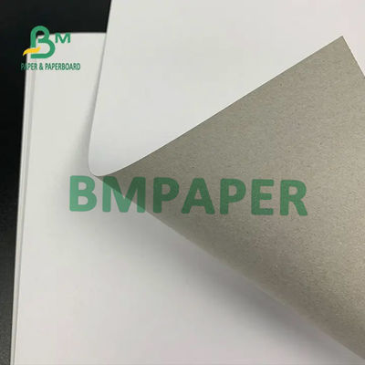 Clay Coated Duplex Board branco, reciclado reduz a polpa Gray Back Board 0.3mm - 2mm grossos