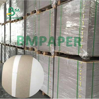Clay Coated Duplex Board branco, reciclado reduz a polpa Gray Back Board 0.3mm - 2mm grossos