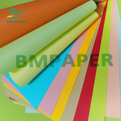 O círculo deslocou o × enorme sem revestimento de papel colorido 11&quot; da folha 150g 180g 8,5