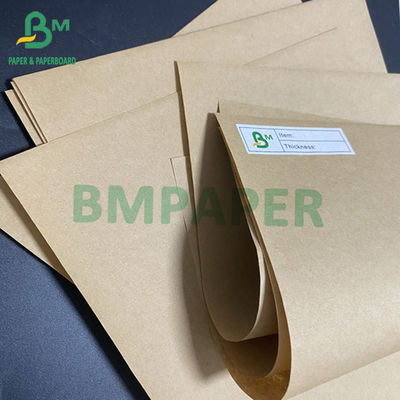 Papel de grande resistência do saco do cimento, papel de embalagem 70gsm 80gsm 85gsm 100gsm 120gsm de Brown