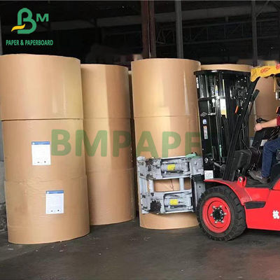 Papel de grande resistência do saco do cimento, papel de embalagem 70gsm 80gsm 85gsm 100gsm 120gsm de Brown