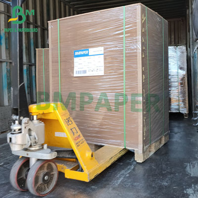 Papel de grande resistência do saco do cimento, papel de embalagem 70gsm 80gsm 85gsm 100gsm 120gsm de Brown