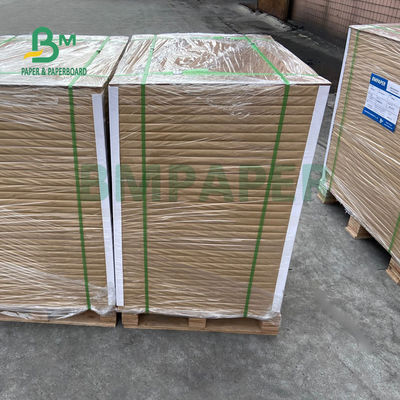 rolo de papel do congelador branco de 325gsm 350gsm para o empacotamento de alimento congelado 37&quot;” volume X.25 alto