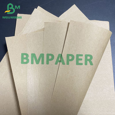 papel de embalagem de saco de 40gsm 70gsm BKP para o saco largamente 0.5m - 2.5m do acondicionamento de alimentos de Brown