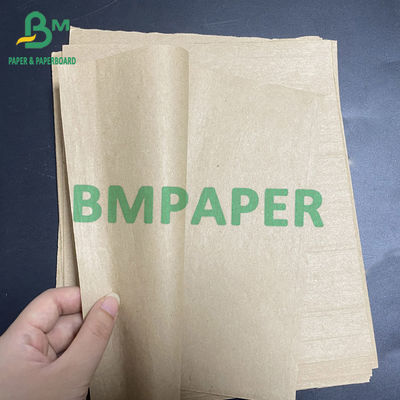 papel de embalagem de saco de 40gsm 70gsm BKP para o saco largamente 0.5m - 2.5m do acondicionamento de alimentos de Brown