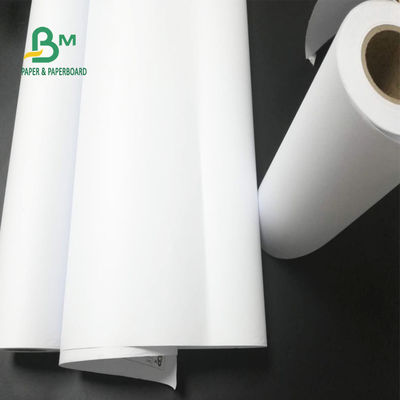 24&quot; x 150ft 92 rolo bond sem revestimento 2&quot; do papel de plotador do brilho 20lb CAD núcleo