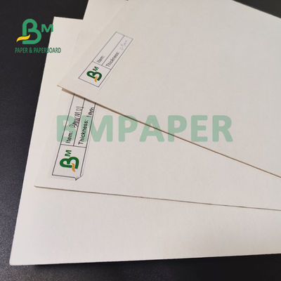 placa de papel sem revestimento absorvente de 0.7mm para a pousa-copos bebendo branco do marfim de 79 x de 109cm