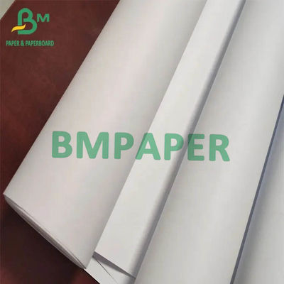 rolo bond branco do papel de plotador 80gsm para o comprimento das impressoras 50m 100m 150m do CAD