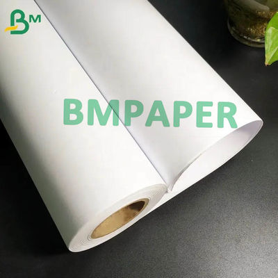 rolo bond branco do papel de plotador 80gsm para o comprimento das impressoras 50m 100m 150m do CAD