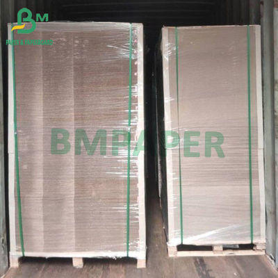 Placa 900gsm 945gsm 1.45mm 1.5mm de Grey Recycled Pulp Book Binding densamente
