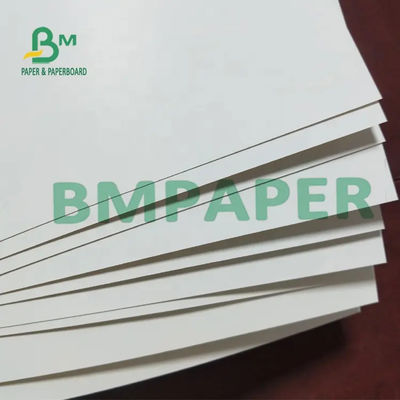 250gsm revestiu o rolo brilhante do papel do congelador, papel à prova de graxa branco para o envolvimento do supermercado fino