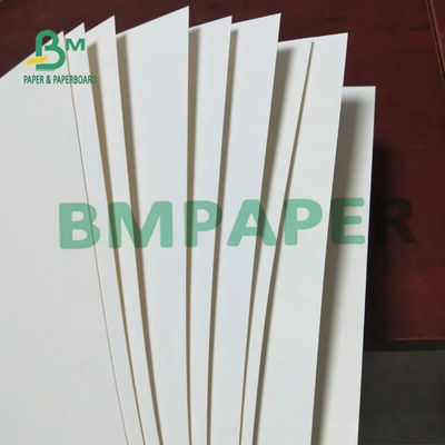 250gsm revestiu o rolo brilhante do papel do congelador, papel à prova de graxa branco para o envolvimento do supermercado fino