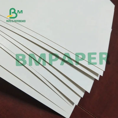 250gsm revestiu o rolo brilhante do papel do congelador, papel à prova de graxa branco para o envolvimento do supermercado fino