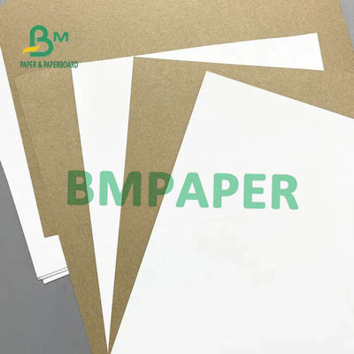 O papel de placa superior branco do forro de Kraft reciclou a polpa 120gsm material 170gsm 200gsm