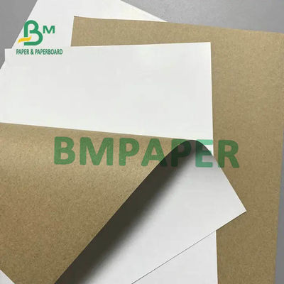 O papel de placa superior branco do forro de Kraft reciclou a polpa 120gsm material 170gsm 200gsm