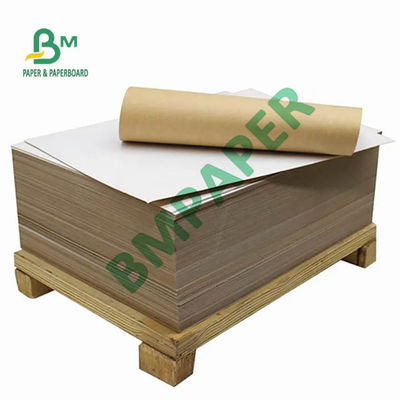 O papel de placa superior branco do forro de Kraft reciclou a polpa 120gsm material 170gsm 200gsm