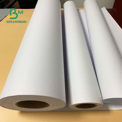 36&quot; rolo 2&quot; de Jet Bond Paper Uncoated CAD da tinta de x 300ft 20lb Woodfree núcleo