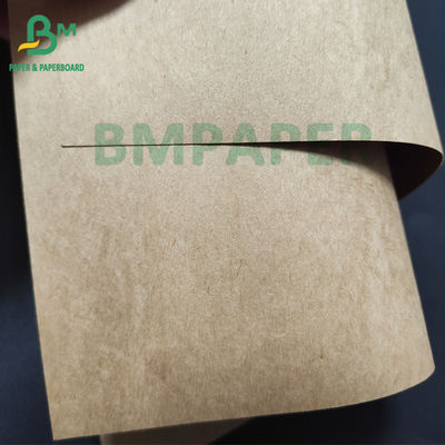 Rolo natural do papel de embalagem de Brown do produto comestível para as bacias que fazem 300g 400g