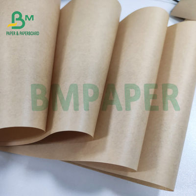 O Virgin reduz a polpa o papel de envolvimento Rolls de Brown Kraft 1250mm 50gsm 70gsm