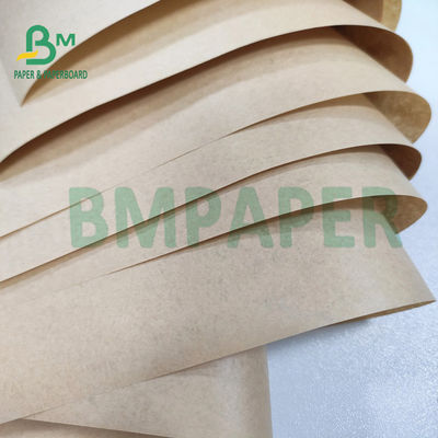 O Virgin reduz a polpa o papel de envolvimento Rolls de Brown Kraft 1250mm 50gsm 70gsm