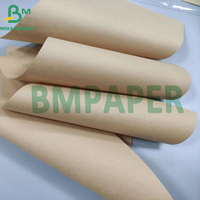 O Virgin reduz a polpa o papel de envolvimento Rolls de Brown Kraft 1250mm 50gsm 70gsm