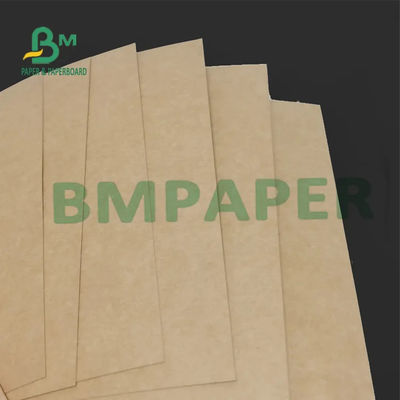 papel de embalagem de saco 350g Unbleached, papel de embalagem industrial elástico de Brown